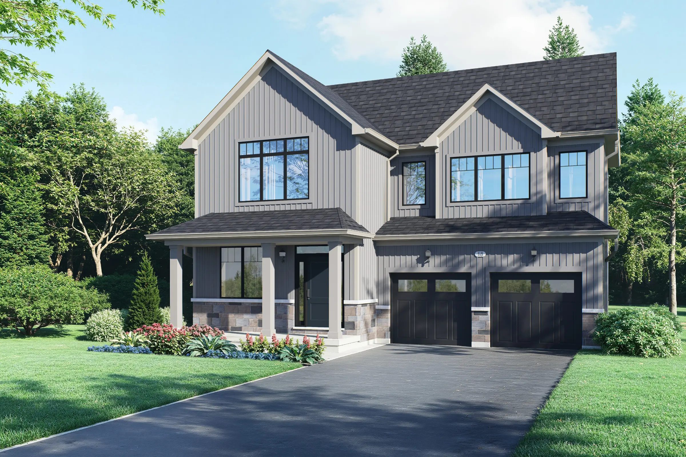 The Baltimore Traditional 2A Rendering
