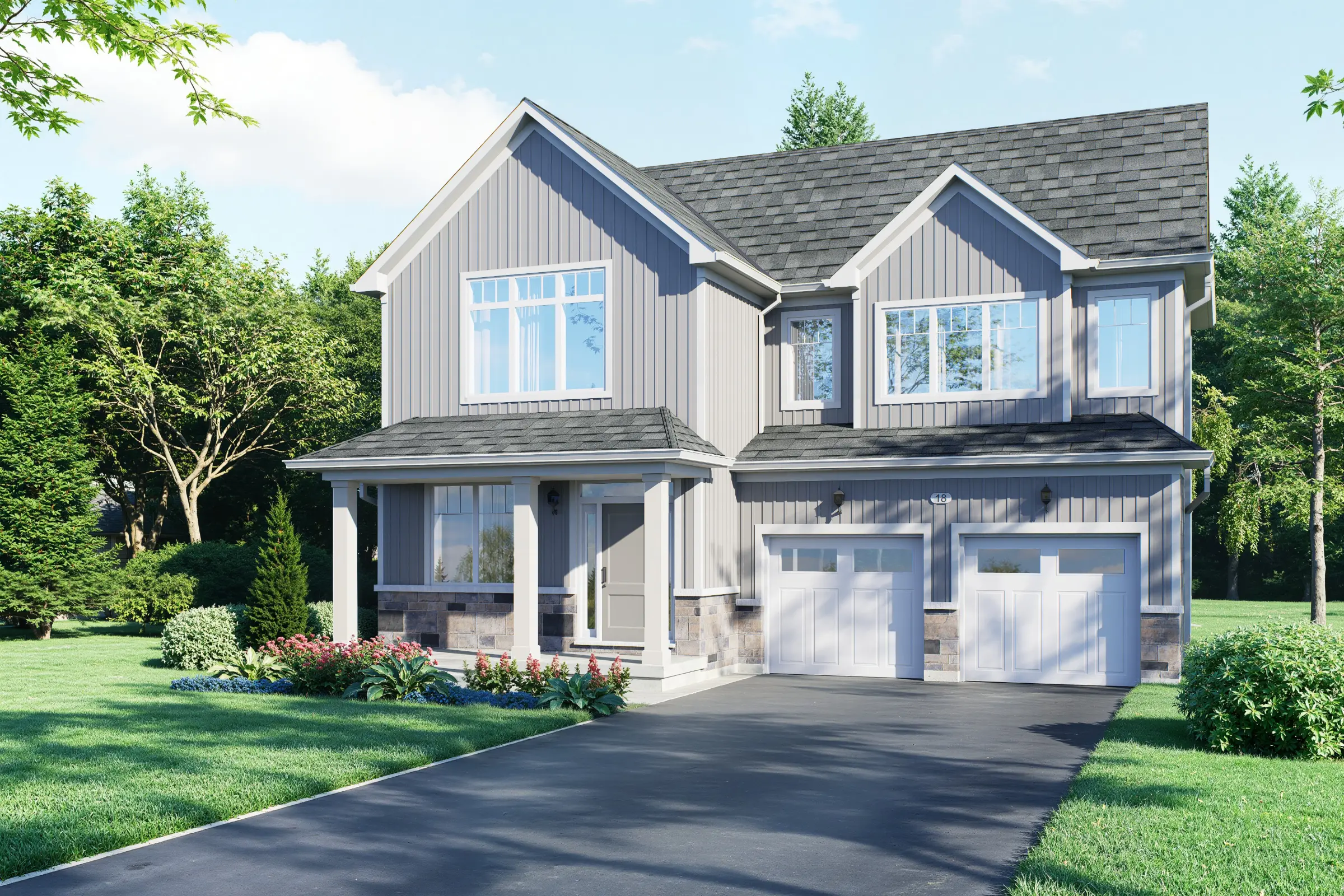 The Baltimore Traditional 4A Rendering