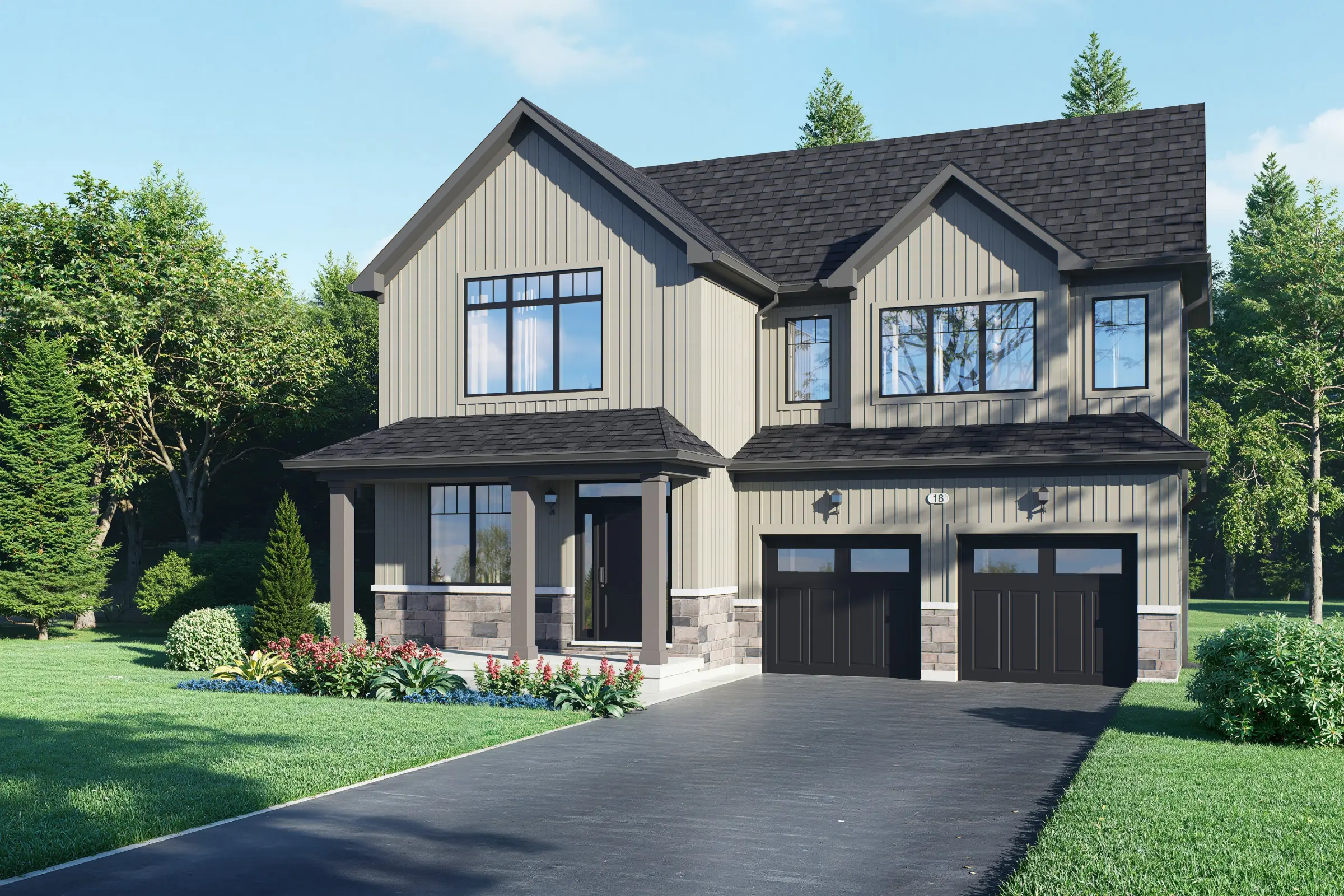 The Baltimore Traditional 5A Rendering