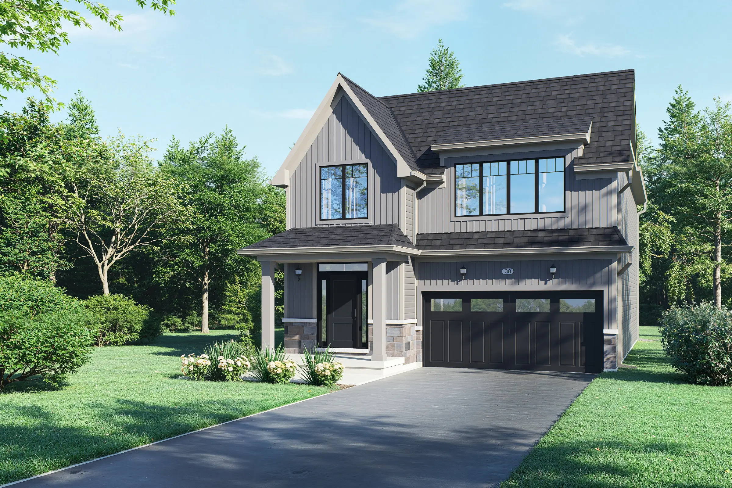 The Hartley Traditional 2A Rendering