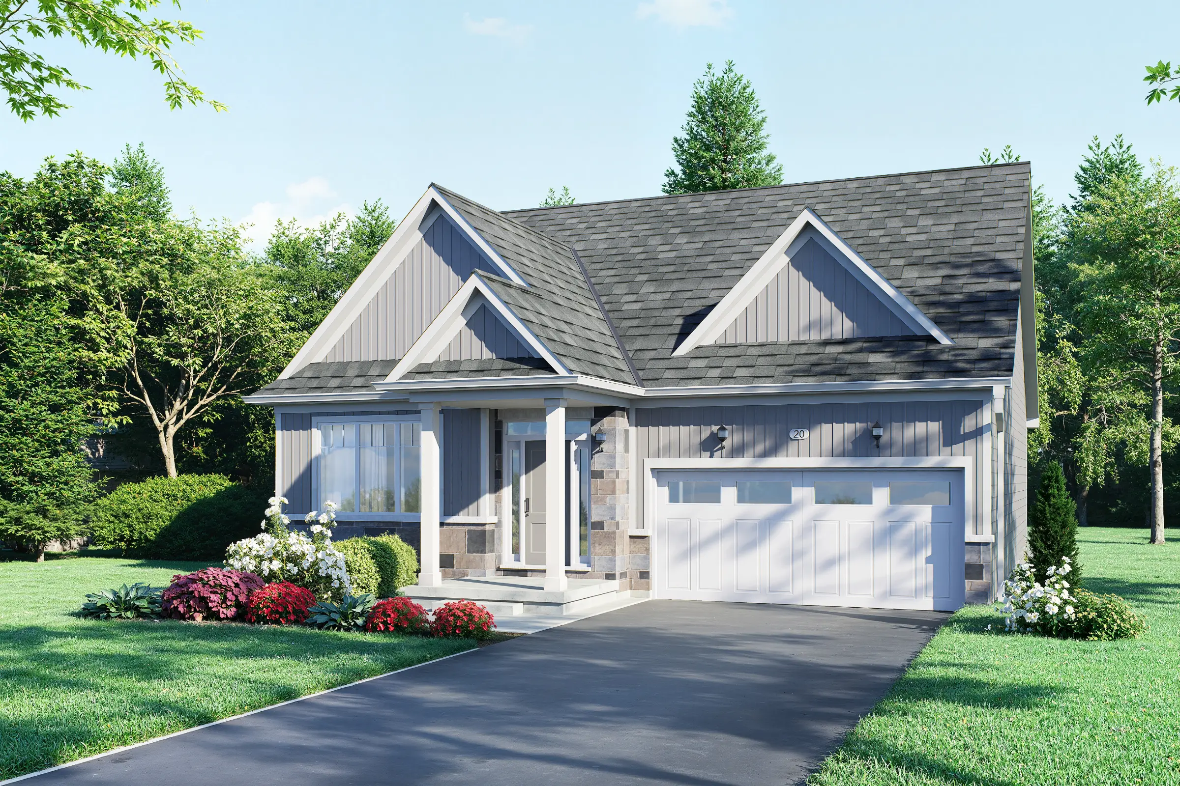 The Rosedale Traditional 4A Rendering