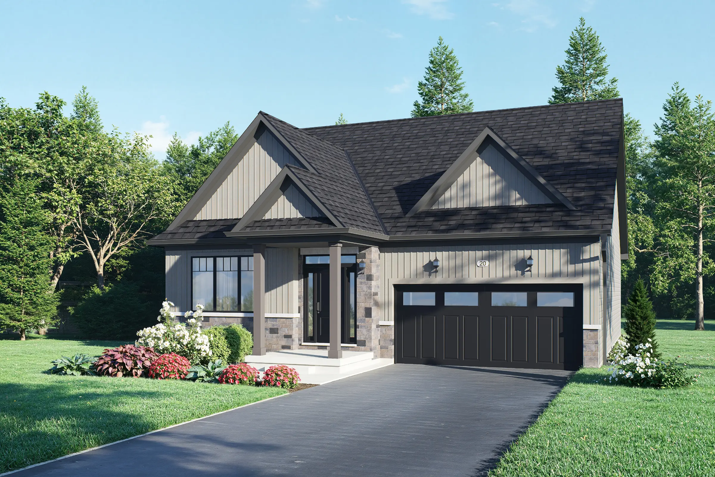 The Rosedale Traditional 5A Rendering