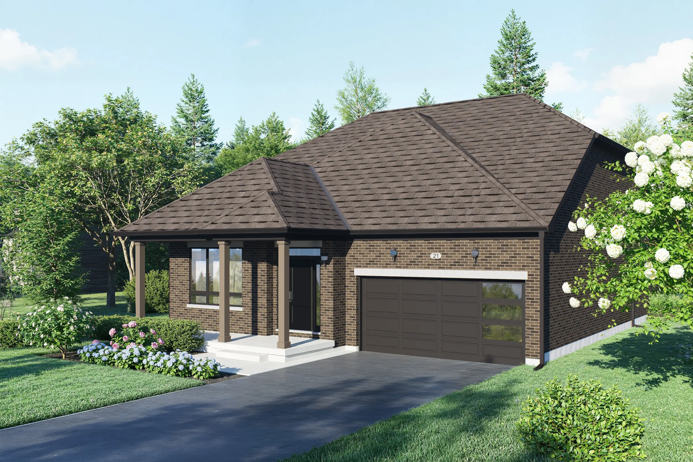 The Rosedale Transitional 10B Rendering